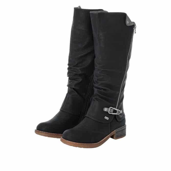 Rieker Lang Støvle Dame 94652-00