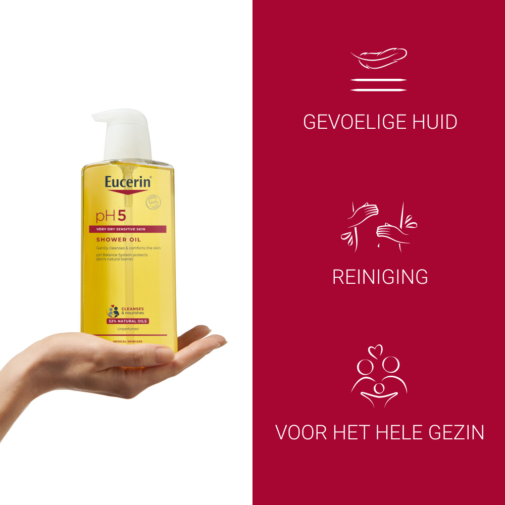 Eucerin pH5 Doucheolie Ongeparfumeerd400 ml