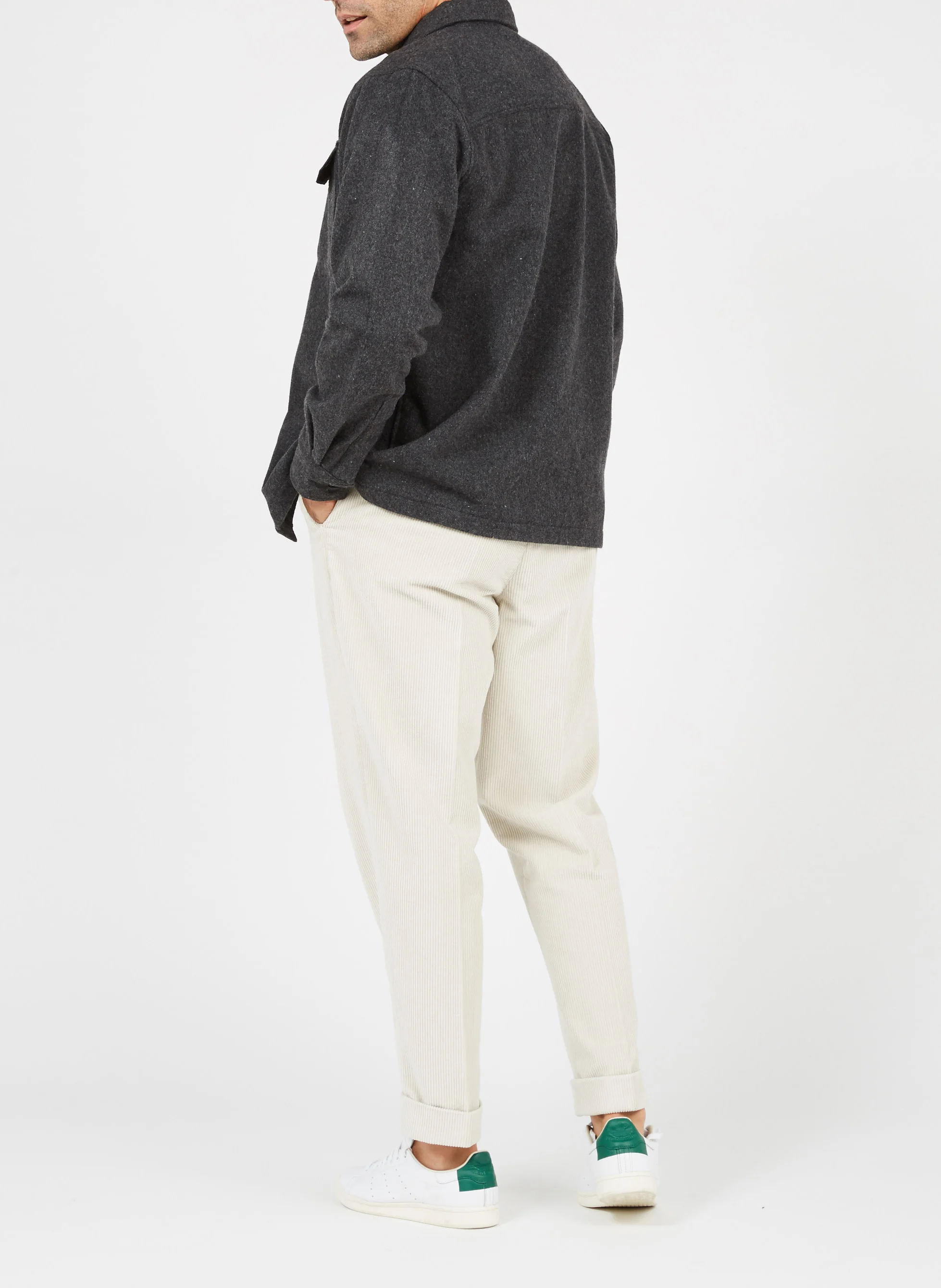 Surchemise col classique | Gris
