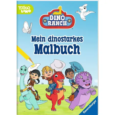 Ravensburger Dino Ranch: Mein dinostarkes Malbuch
