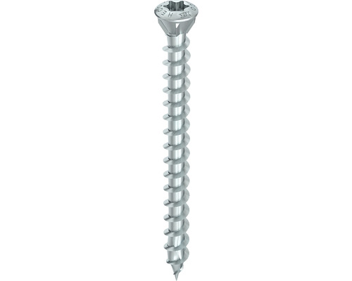 HECO-TOPIX-plus vlonderschroef, verzonken kop met freesribben, TX, voldraad, 3,5 x 60 mm, blauw verzinkt, 200 stuks