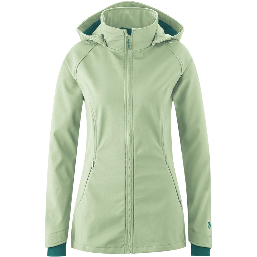 mamalila Softshell-Tragejacke Allrounder hellgrün