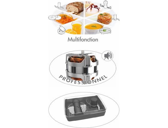 MAGIMIX - Robot culinaire 18253F Mini Plus rouge