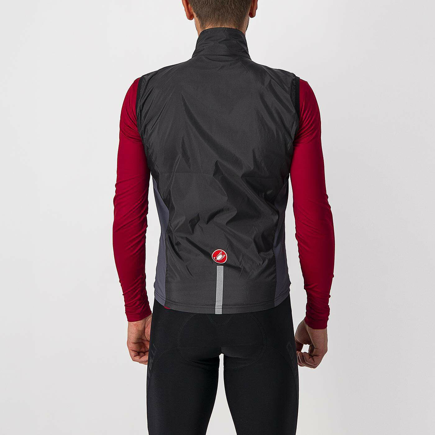 Squadra Stretch Vest Herre 085/Light Black/Dark Gray