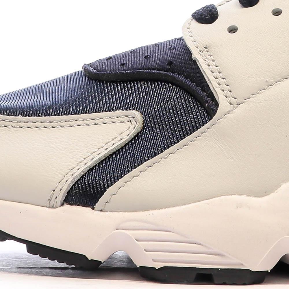 Nike Baskets Blanche/Noir/Gris Femme Nike Huarache