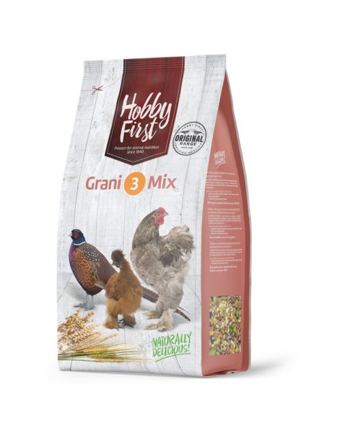 Hobbyfirst Grani 3 Mengeling - Kippenvoer - 4 kg