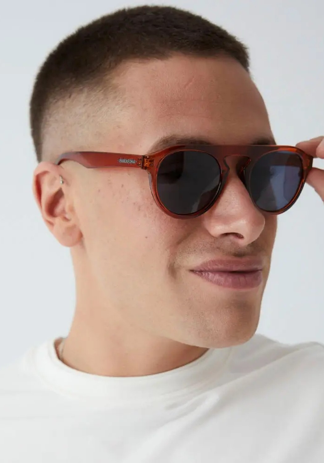 Parafina Sonnenbrille Corriente Amber/Blue Solid