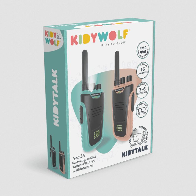 Kidywolf Walkie Talkie, Lyseblå og Rosa