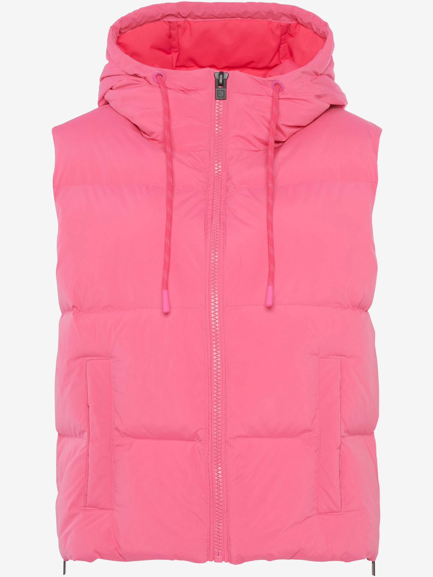 Gilet matelassé doublé avec capuche réglable
