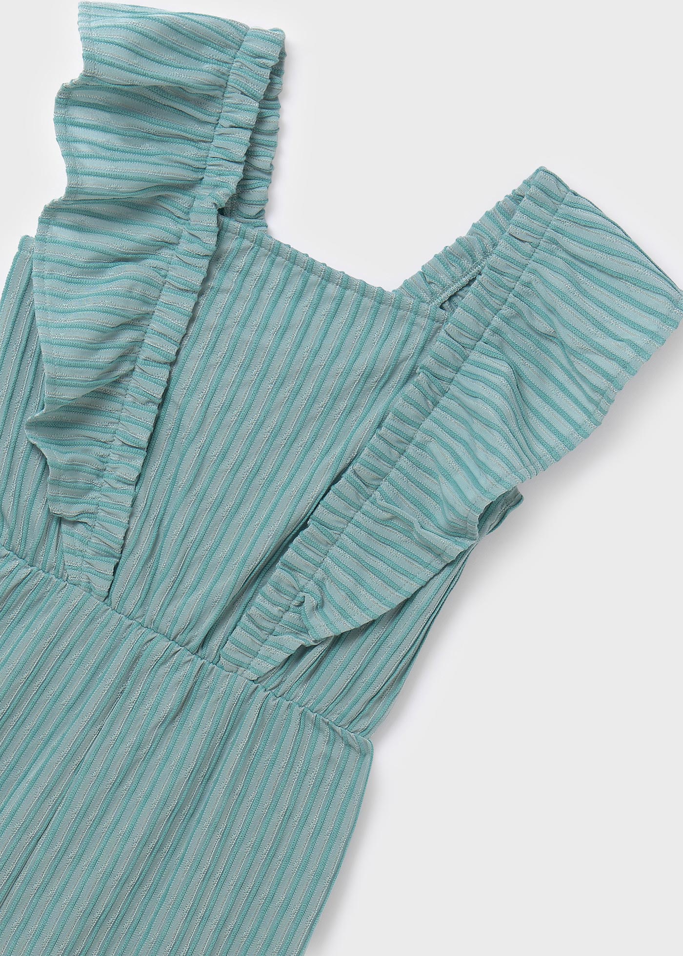 Macacão de malha lurex para meninas