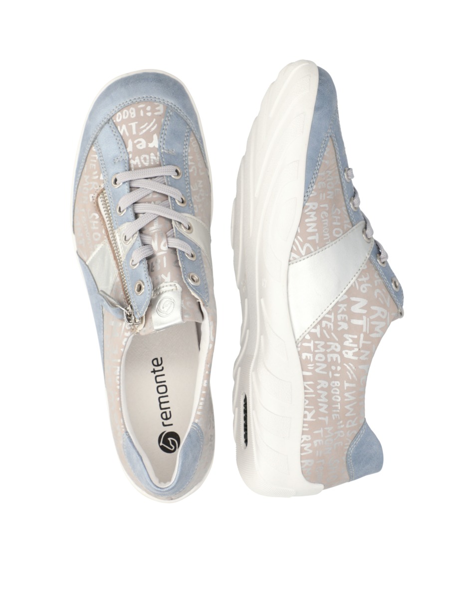 Lederkombination Sneaker