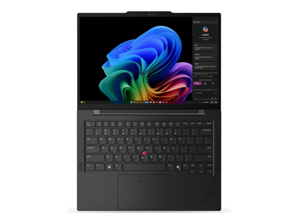 Lenovo ThinkPad T14s Gen 6 21N1 - 180° hængselsdesign - Snapdragon X Elite - X1E-78-100 - Win 11 Pro (on ARM) - Qualcomm Adreno - 32 GB RAM - 1 TB SSD TCG Opal Encryption 2, NVMe - 14