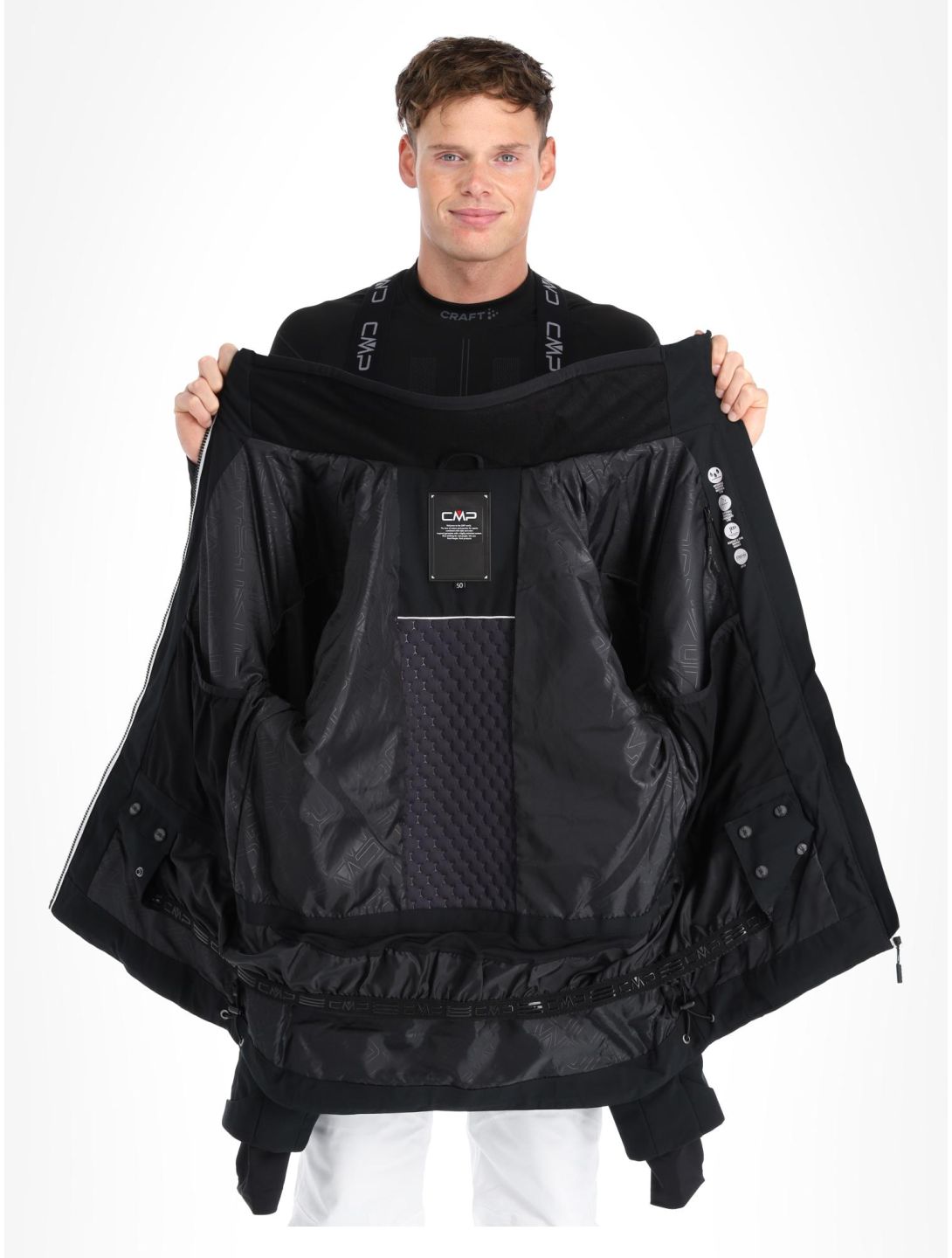 33W0887 ski-jas heren