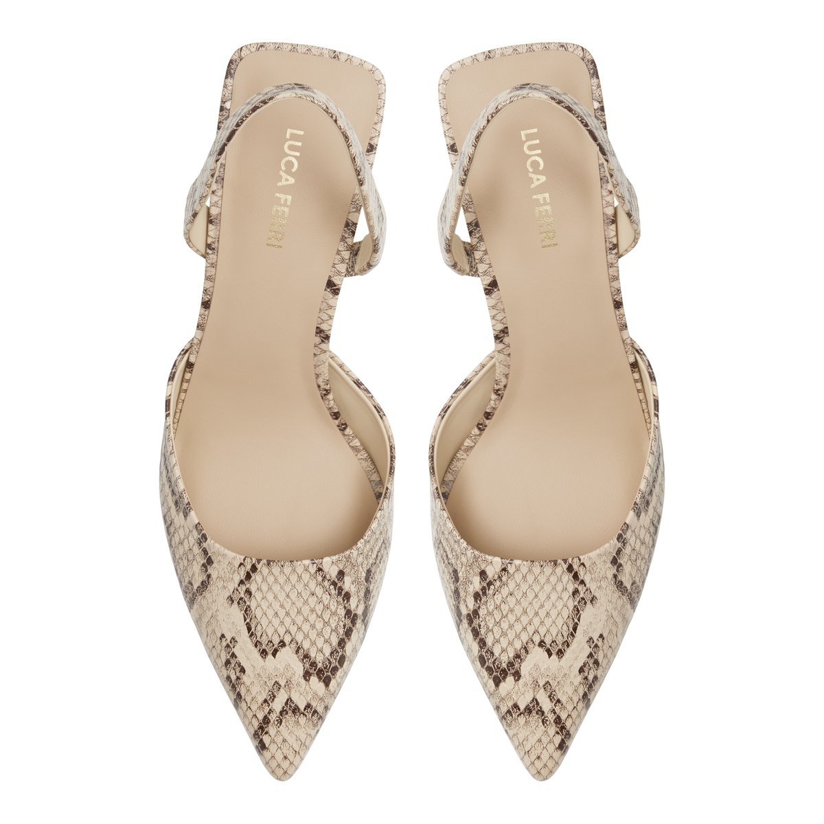 LUCA FERRI-Alshain-Talons à bride arrière - Talon aiguille - Oss Multi