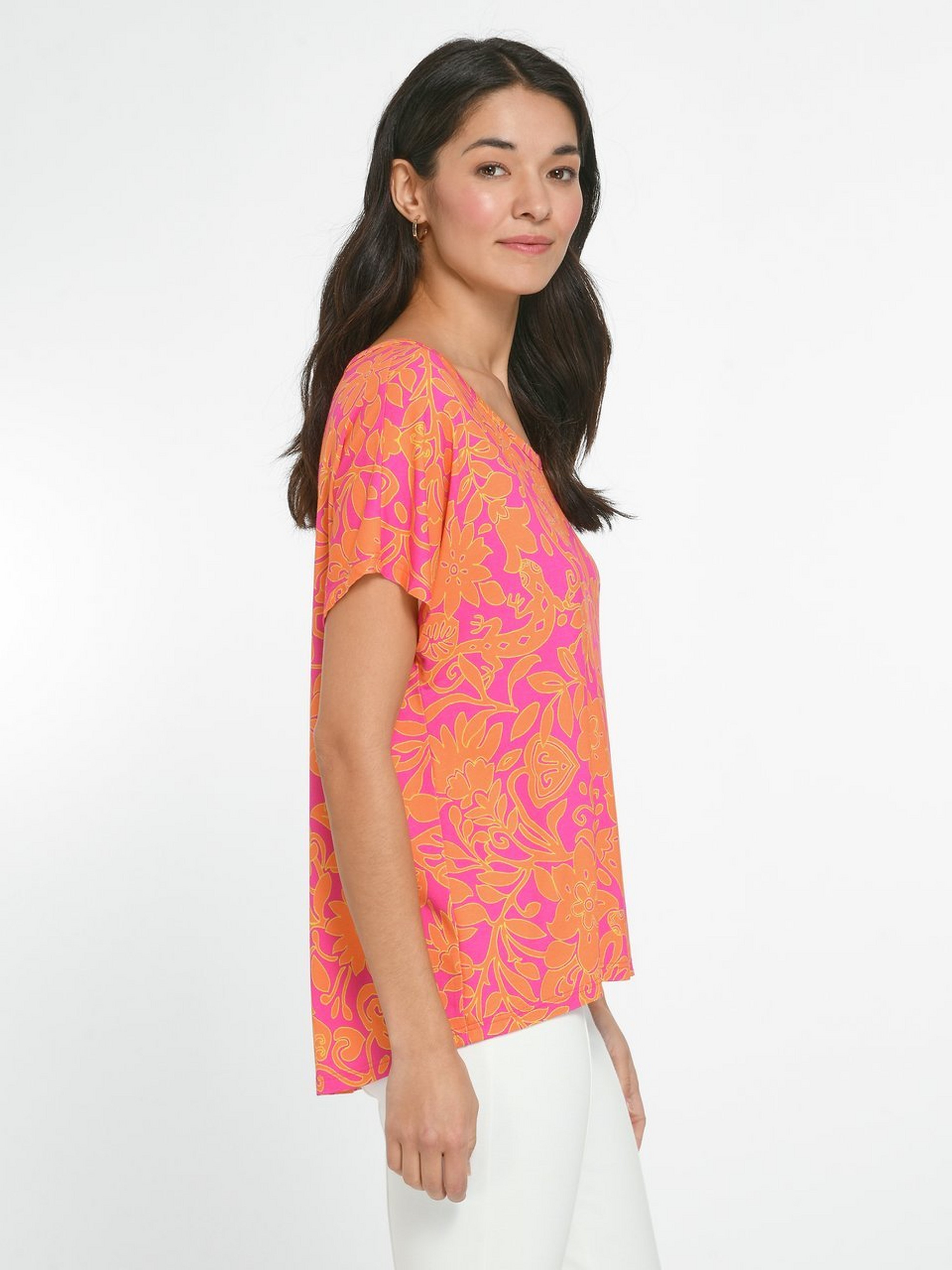 Rundhals-Shirt