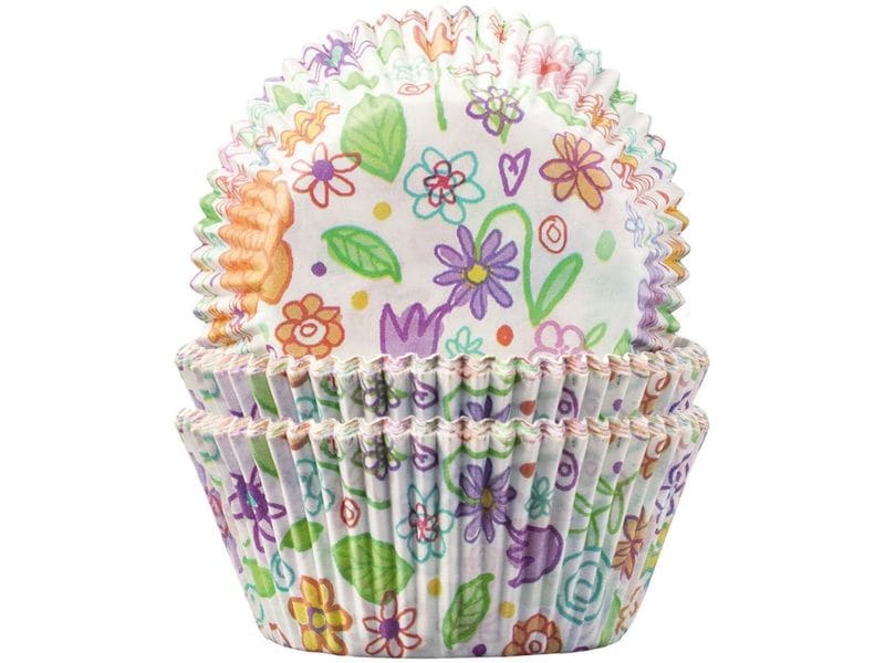 Demmler Muffin Backform Blumenwiese 60 Stück Backförmchen