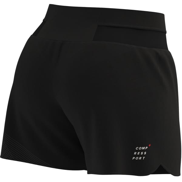 Short running COMPRESSPORT PERFORMANCE OVERSHORT W BLACK