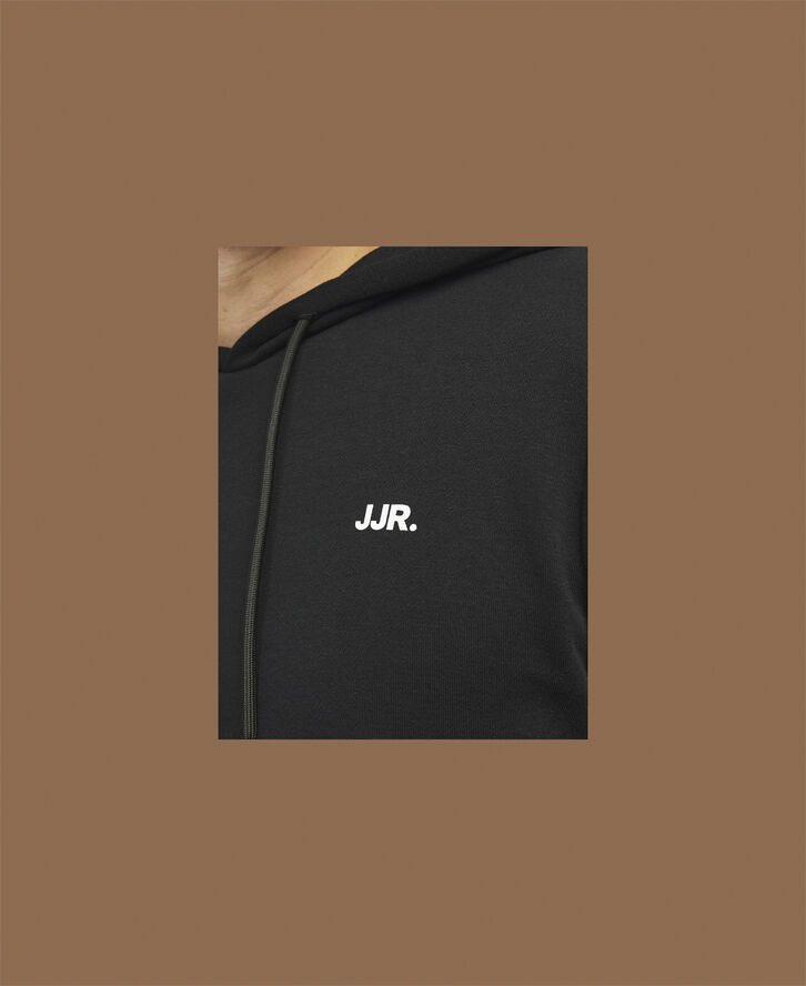 JJ-REBEL JREBREBEL LOGO SWEAT HOOD NOOS Sort