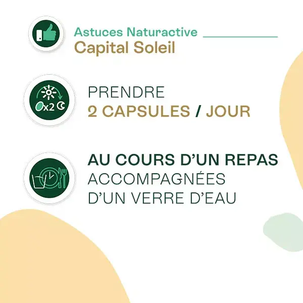 Naturaactive Doriance Capital Soleil 60 cápsulas