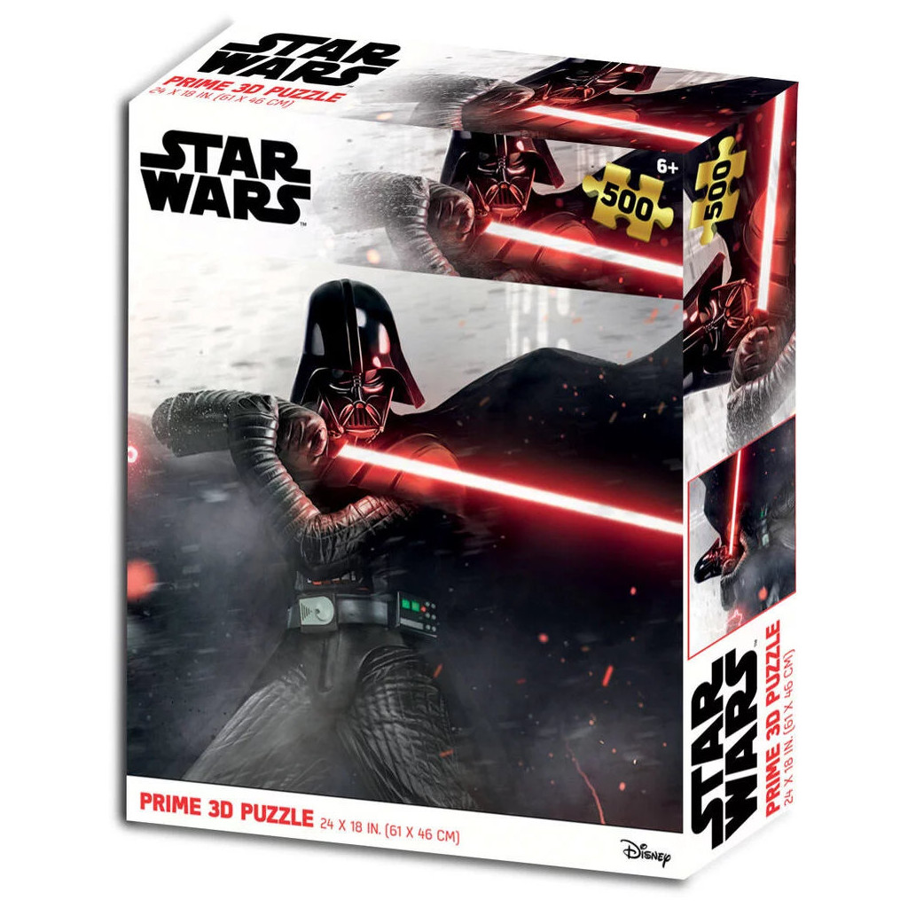 Puzzle Prime 3D - Star Wars Dark Vador - 500 pièces