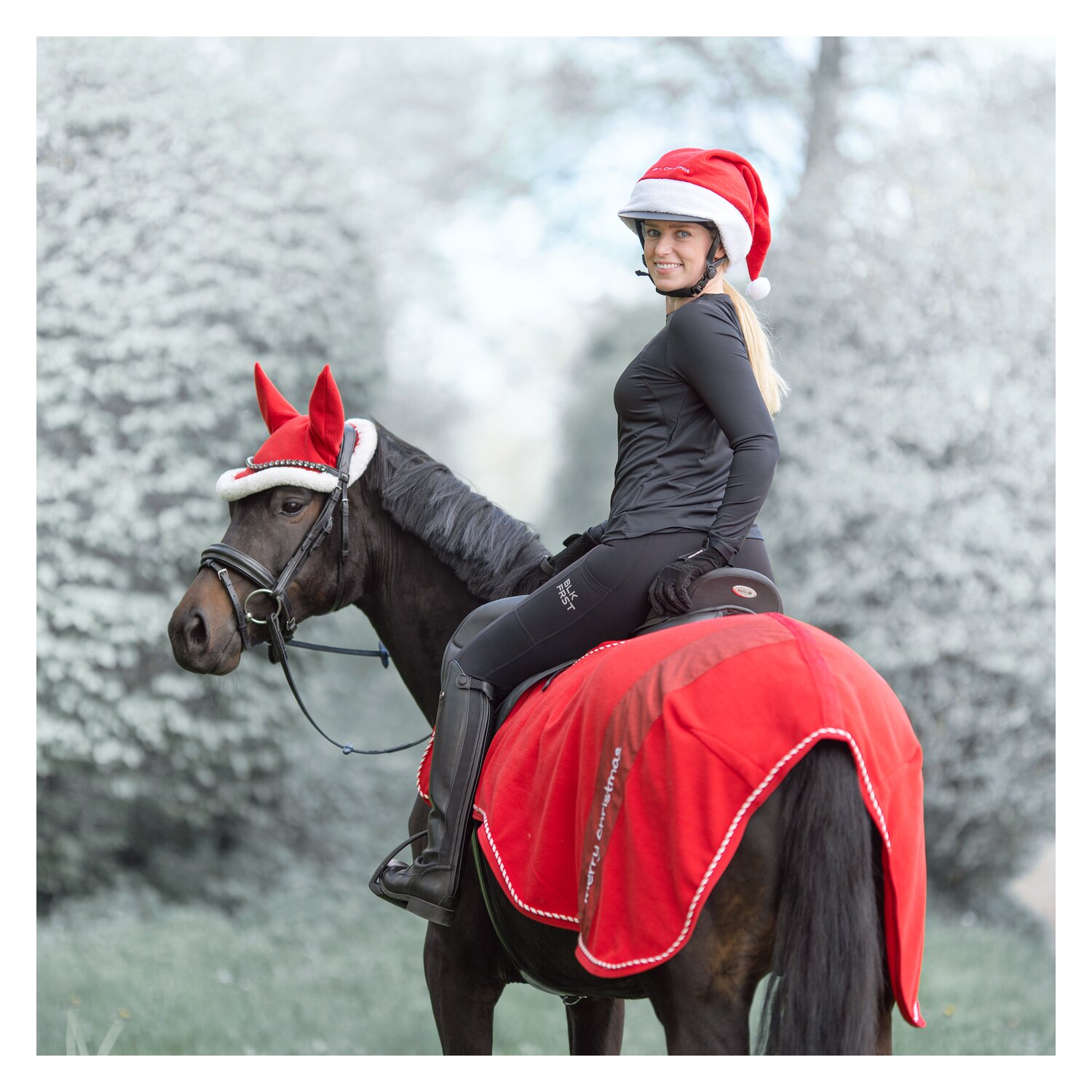 Horse-friends Ausreitdecke - rot