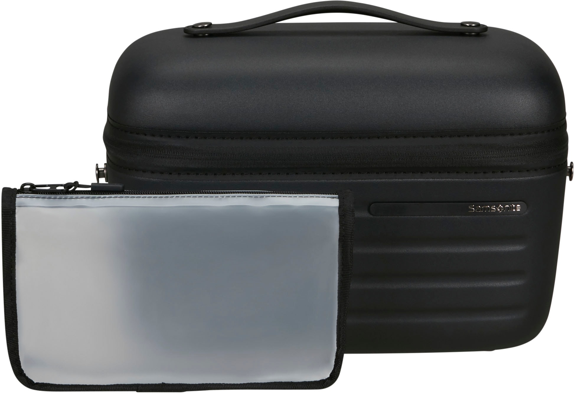 Samsonite Beautycase »STACKD Beauty Case, black, 25 cm« Beauty-Bag Beautybox Schminketui Kosmetikbox