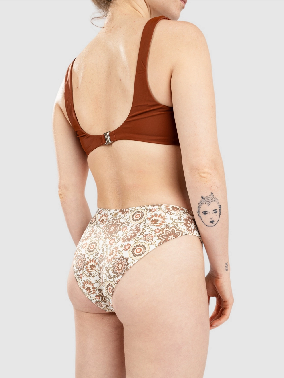 Rhythm Raya Paisley Bikini Bottom natural