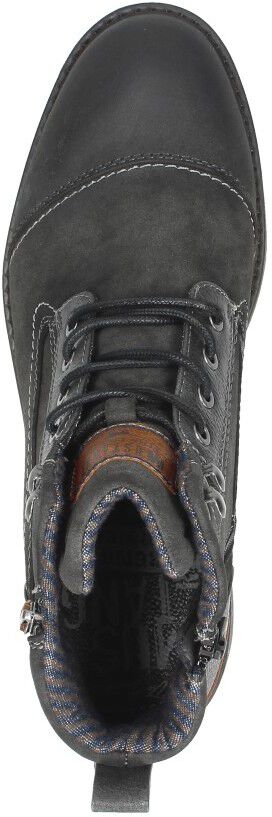 Mustang Heren veterschoenen donkergrijs