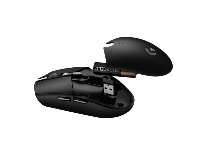 Logitech Gaming-Maus G305 Lightspeed Reaktionsschnelle, ausdauernde Wireless-Gamingmaus