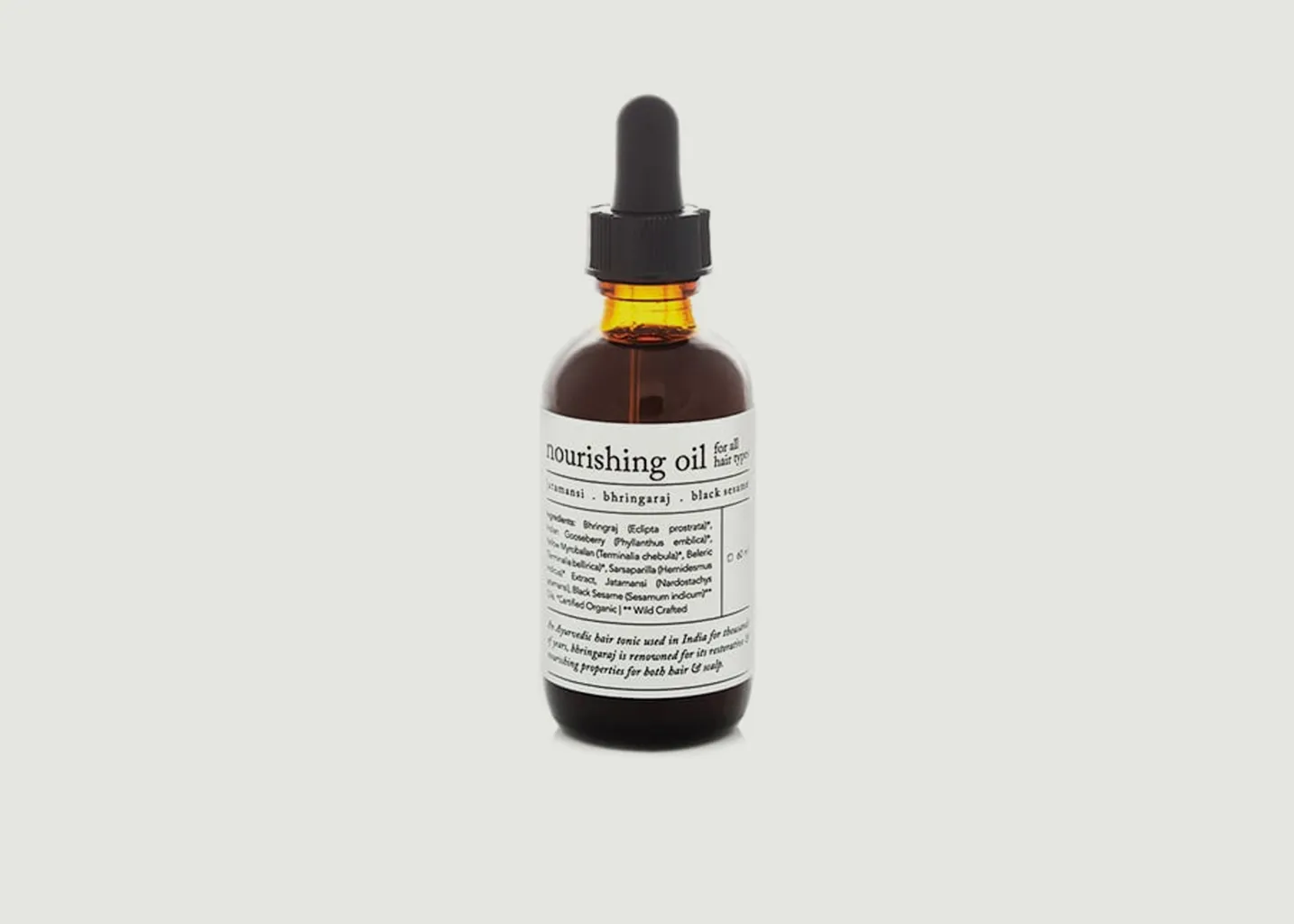 Huile pour Cheveux Nourrissante + Traitante 60 ml Rasasara Skinfood