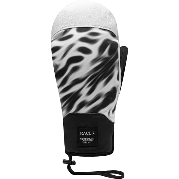Moufle ski RACER AFM PRO MODEL 5 W BLACK WHITE