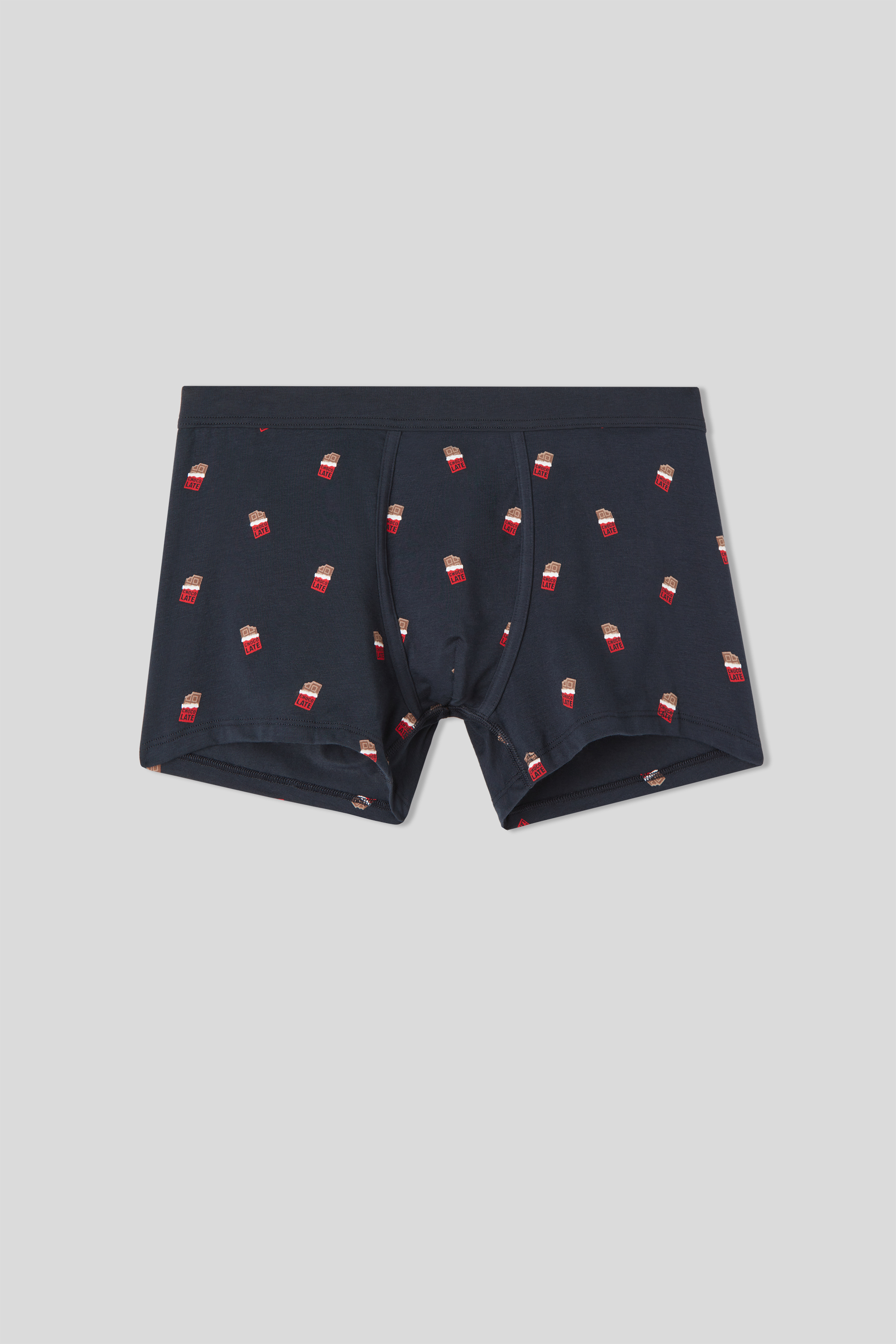 Cuecas Boxer Chocolate em Algodão Elástico Supima®