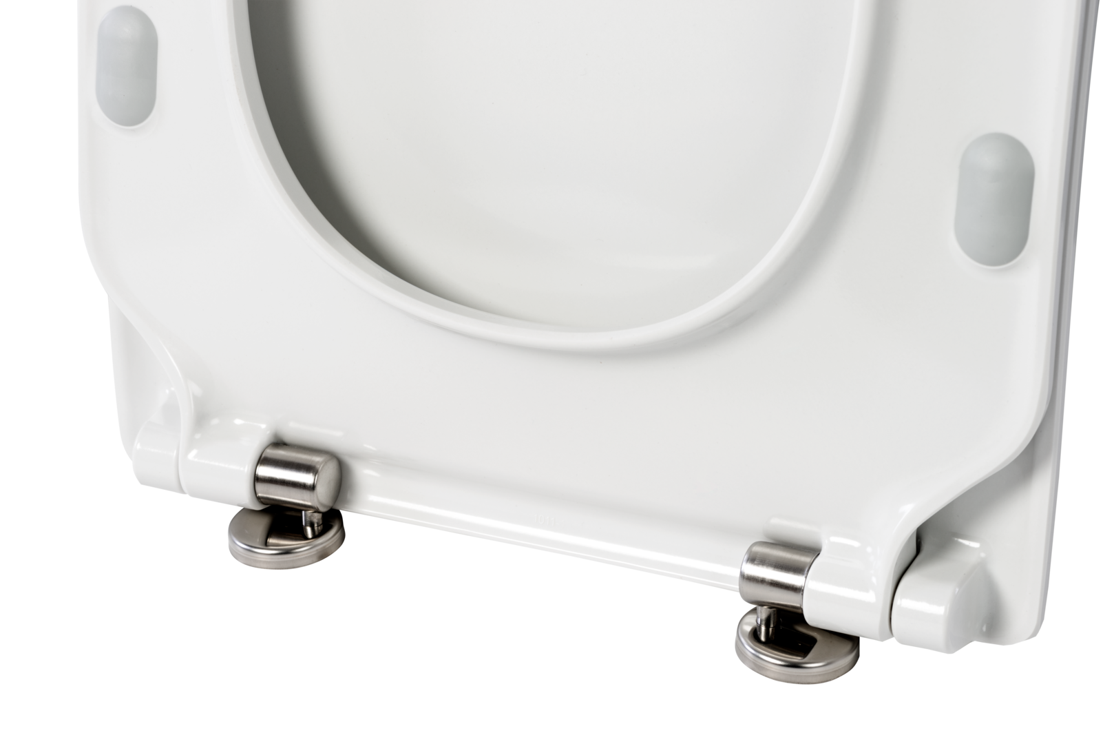 Plieger Zano softclose toiletzitting wit glans