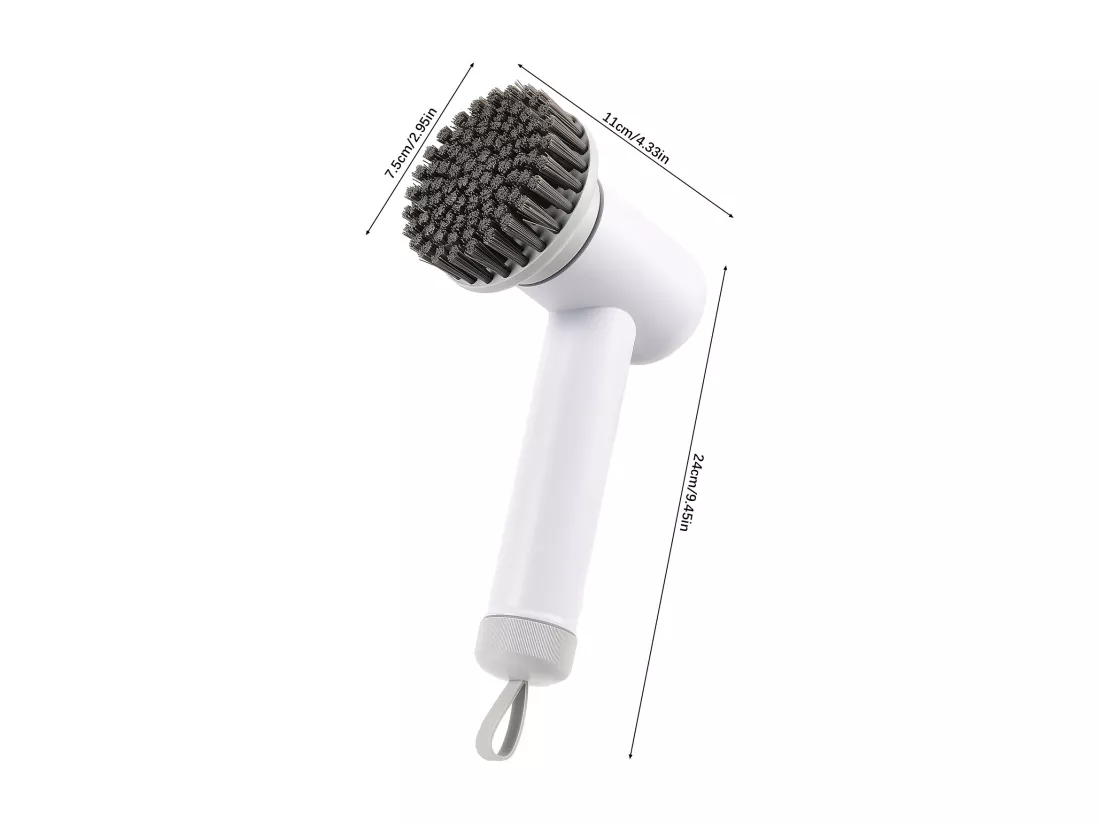 Brosse de Nettoyage Électrique Portatives, Brosse Remplaçables, pour Nettoyage du Carrelage