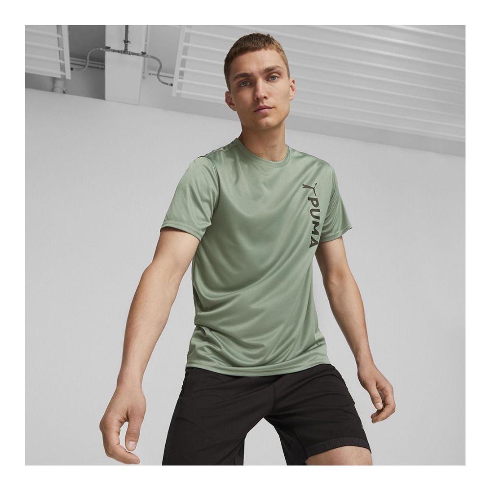 Puma PUMA FIT - Maillot Homme eucalyptus