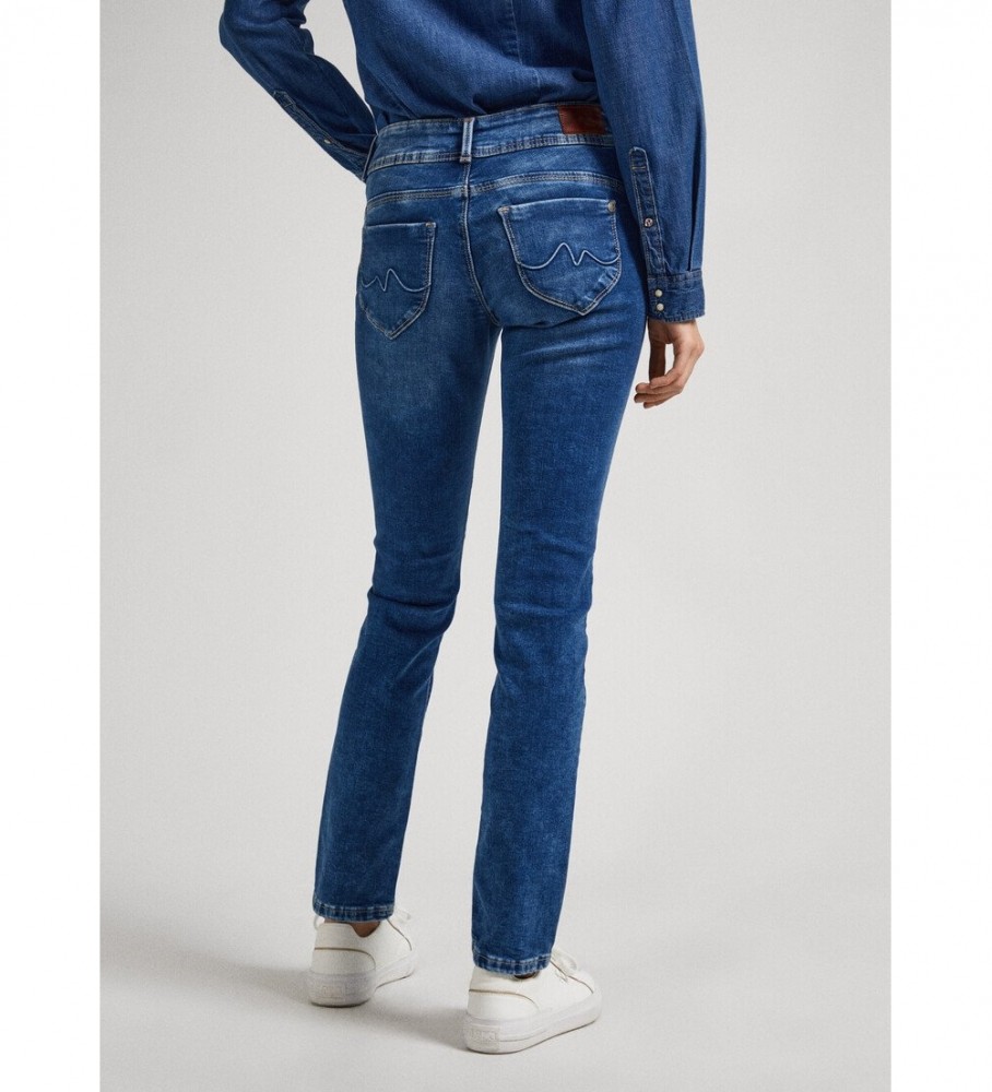 Calça jeans Pepe Jeans New Brooke azul
