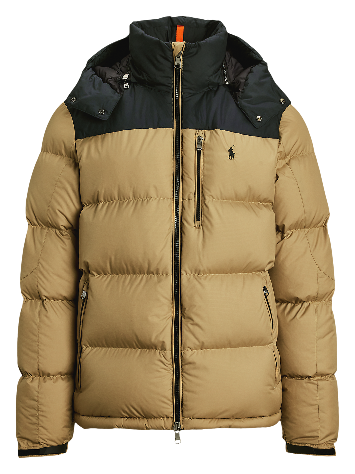 Doudoune col montant | Marron