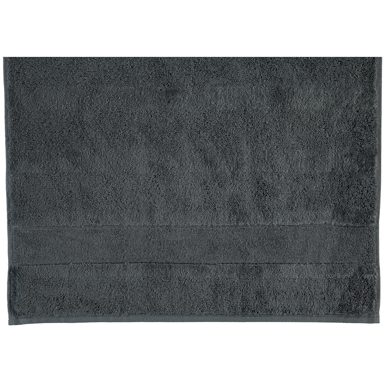 Cawö Gästehandtuch NOBLESSE2 UNI 30 x 50 cm anthrazit