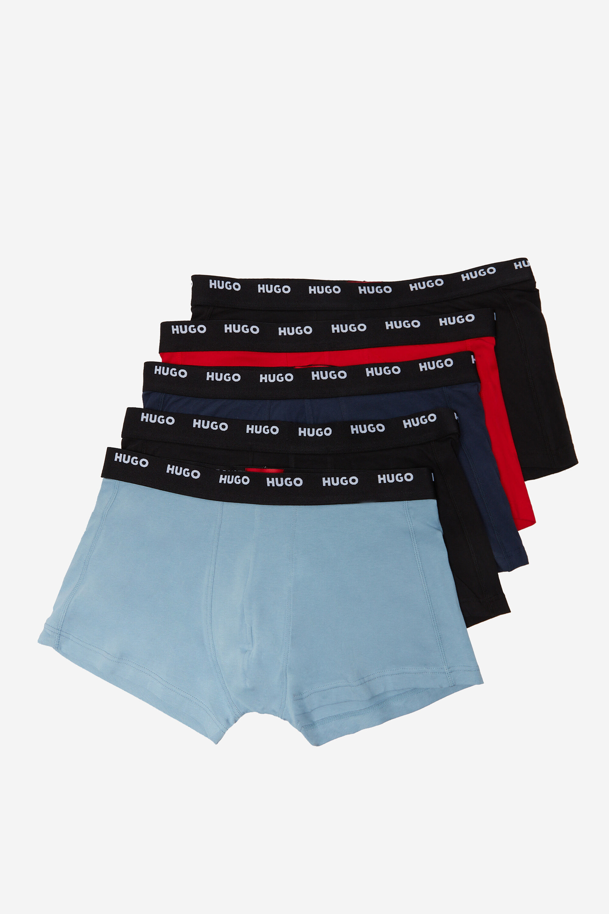 Pacote com 5 cuecas multicoloridas