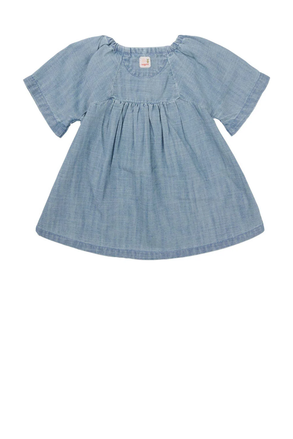 Noppies korte jurk blauw