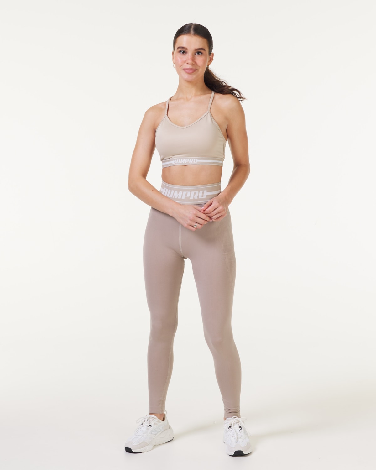 Bumpro Digi Tights Beige Pepper