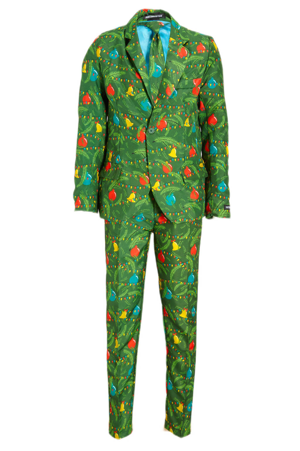Suitmeister kostuum Christmas Green Tree Light Up groen