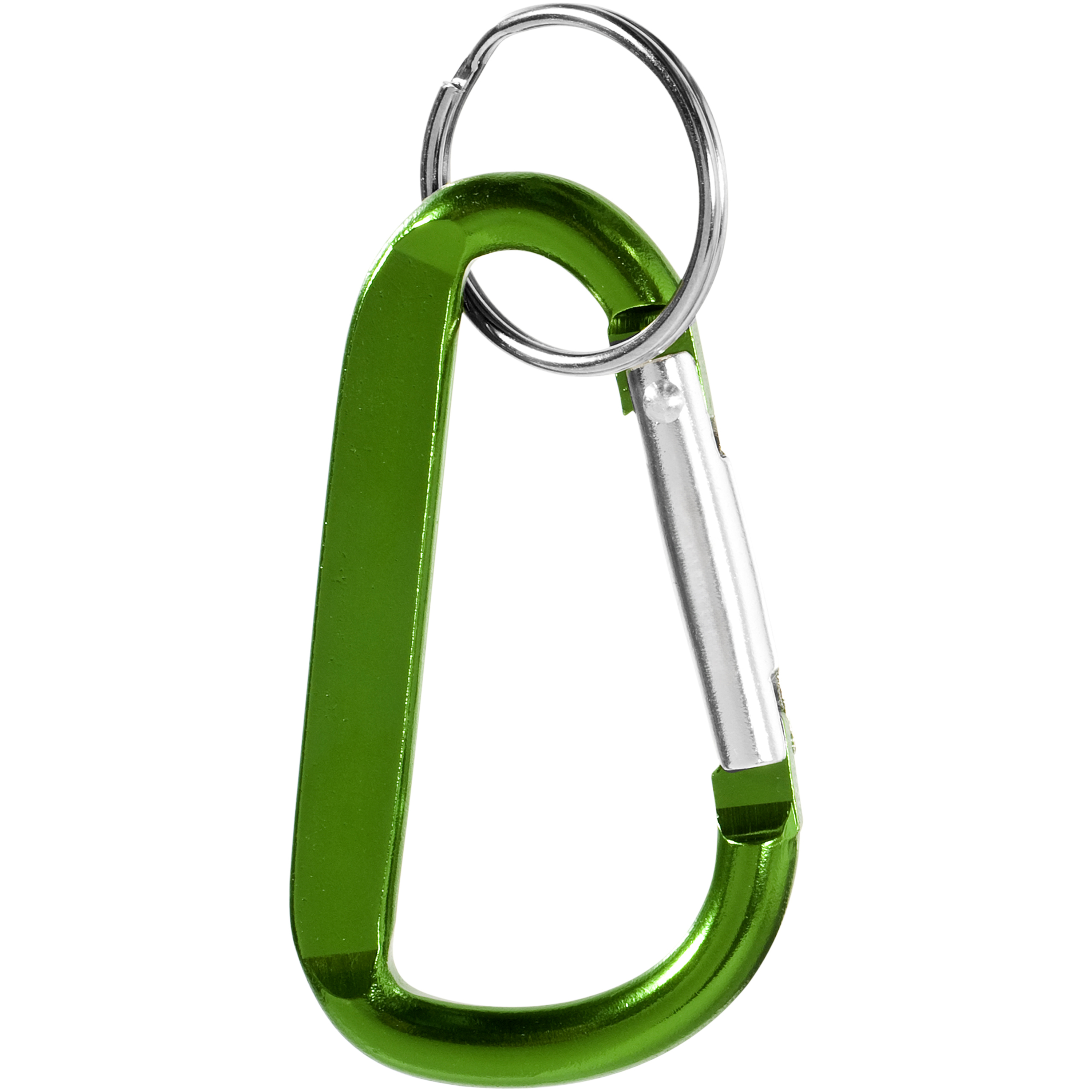 EgotierPro 104572 - Porte-clés mousqueton Timor en aluminium recyclé RCS