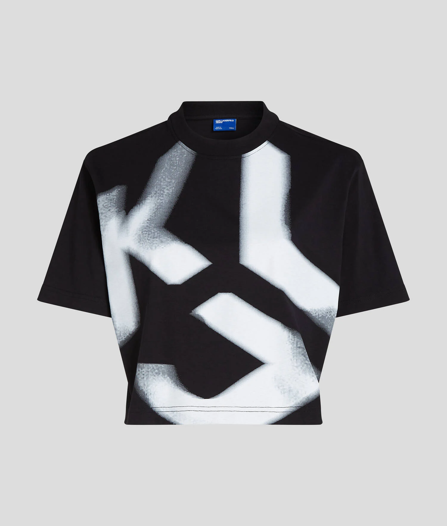 T-SHIRT EFFET DÉLAVÉ KLJ MONOGRAM