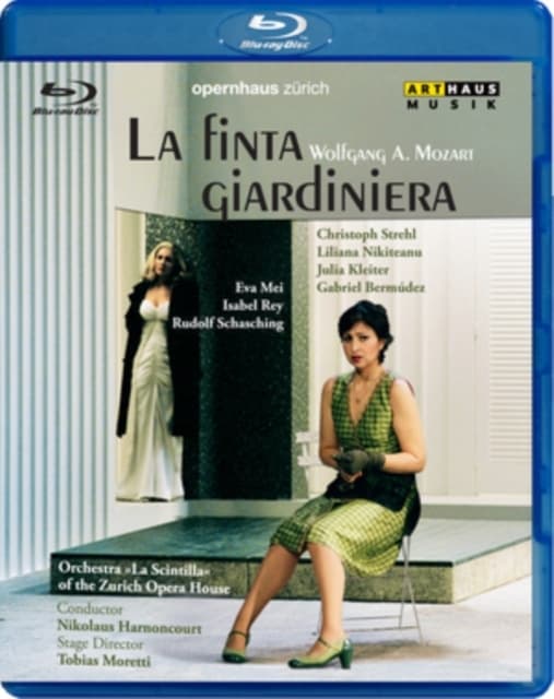 NIKOLAUS HARNONCOURT: Mozartla Finta Giardiniera (Blu-ray)