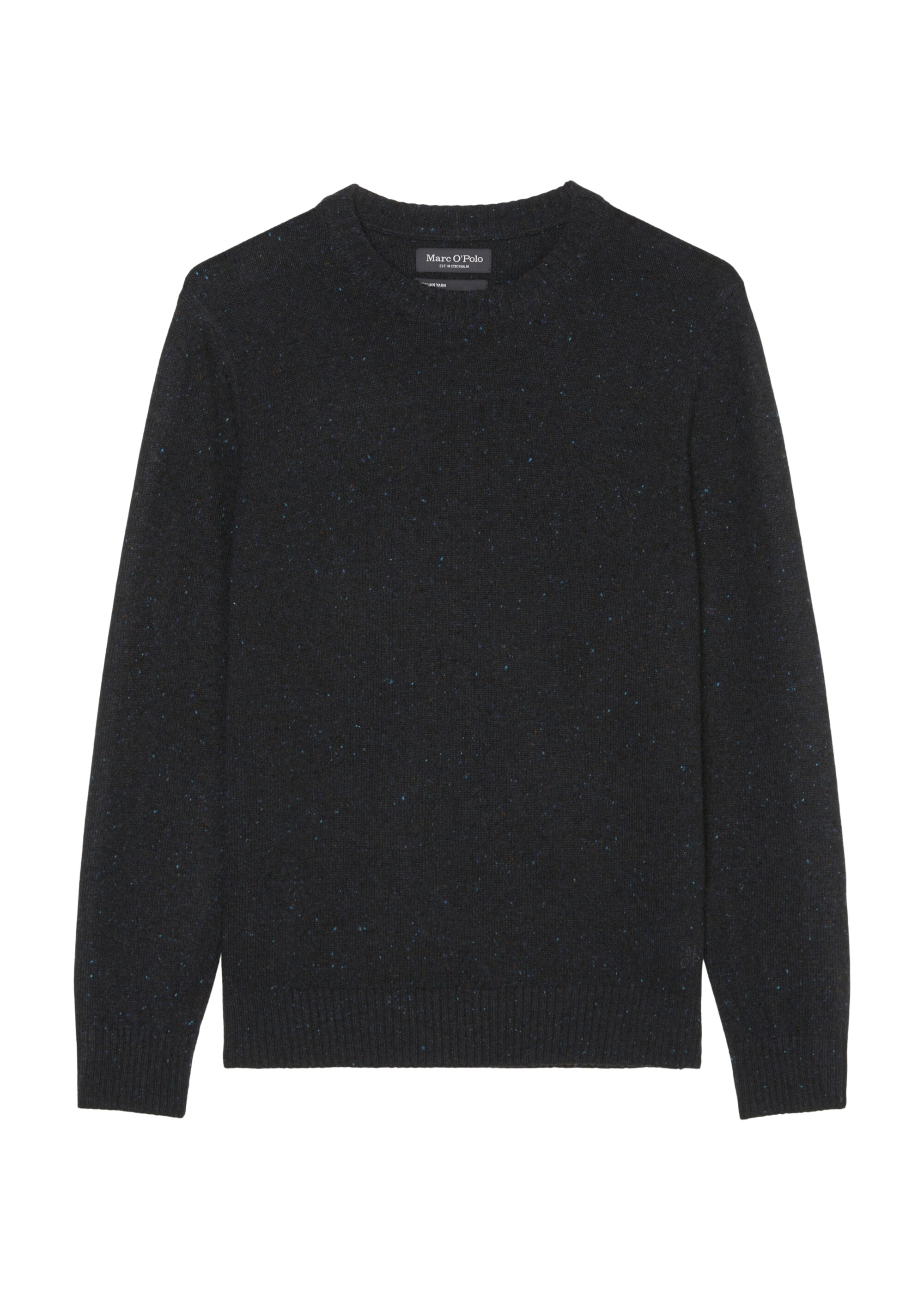 Pullover regular aus gesprenkeltem Tweedgarn