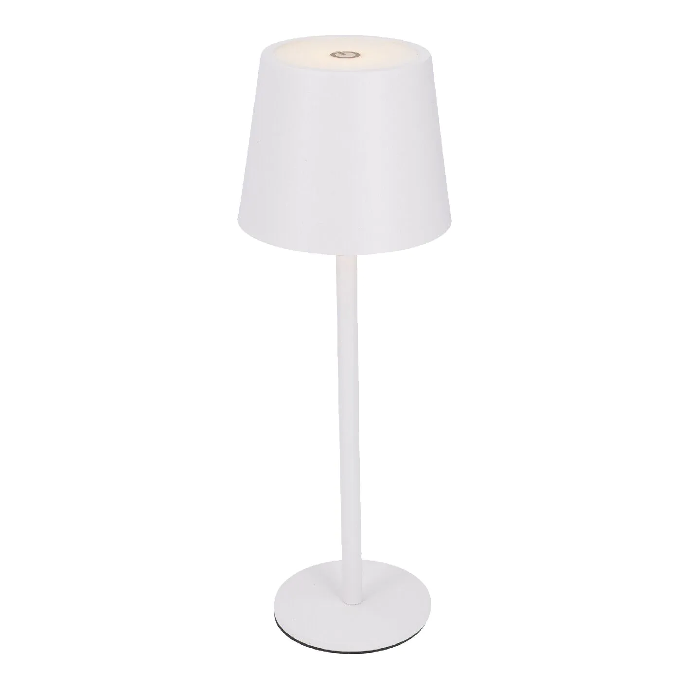 LED-Tischlampe Akku, weiß, 28 cm