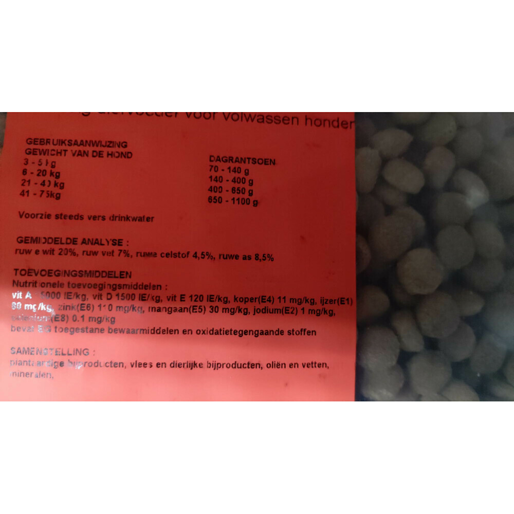 Budget Hondenvoer Adult 10 kg