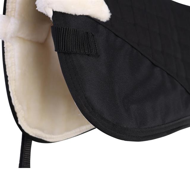 Zadelonderlegger Epplejeck EJFaux Fur Zwart-beige