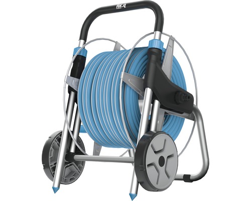 Metalen slangenwagen voor_q FQ-MSW 30 met tuinslang comfort 1/2